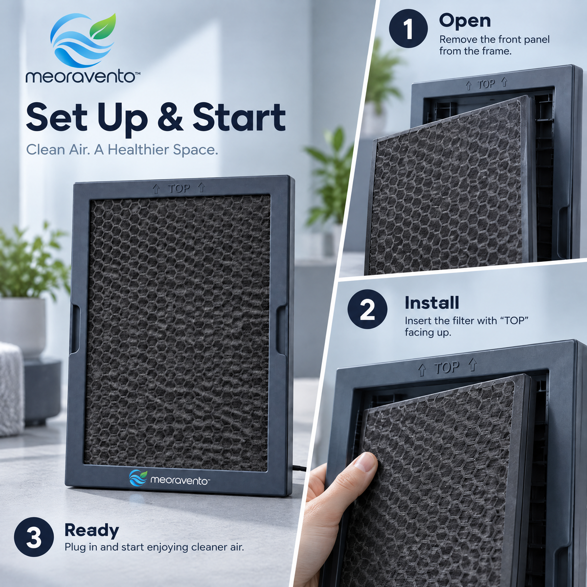 meoravento™ Activated Carbon Air Filter — product image 08