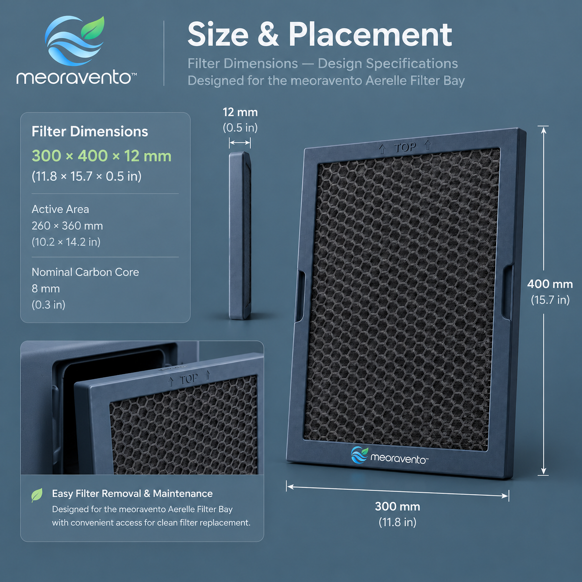 meoravento™ Activated Carbon Air Filter — product image 10