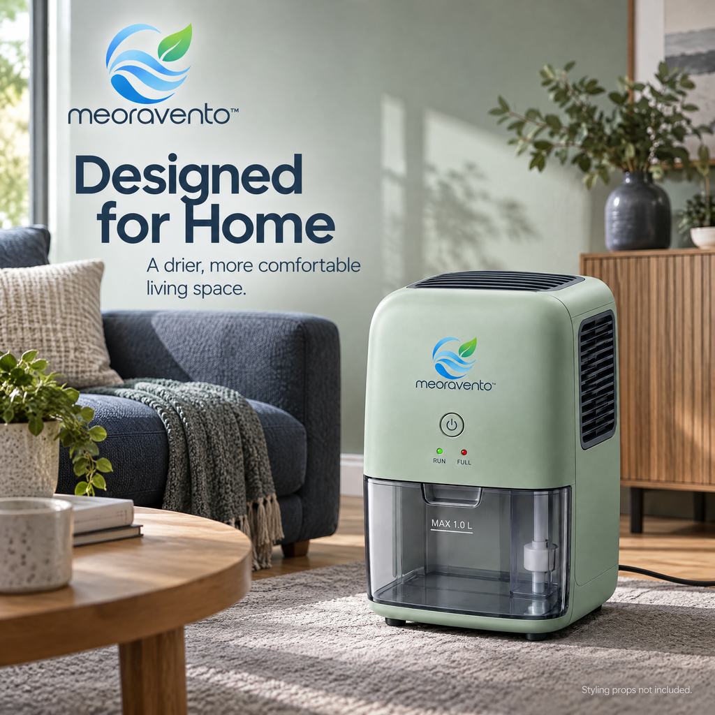 meoravento™ Compact Home Dehumidifier — product image 03