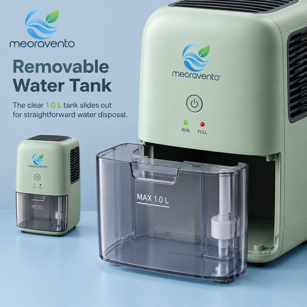 meoravento™ Compact Home Dehumidifier — product image 04
