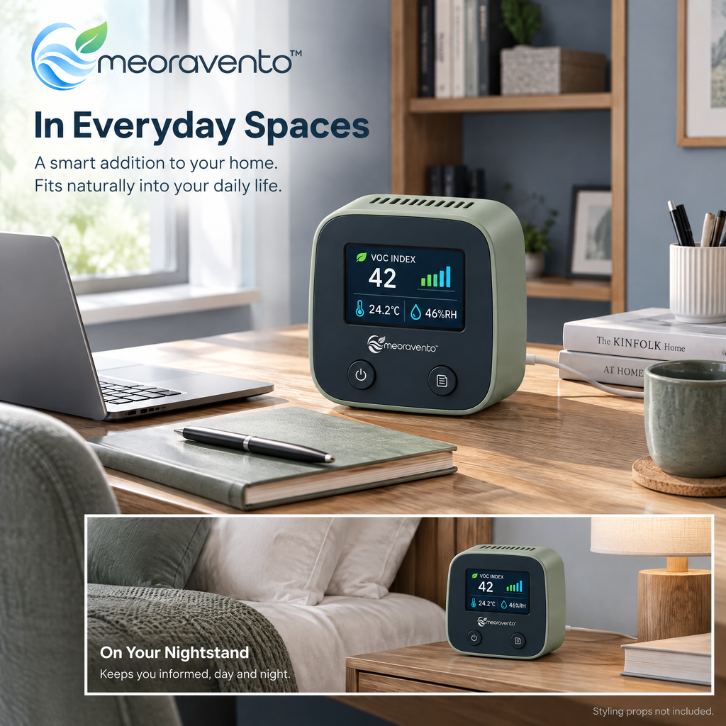 meoravento™ Indoor VOC Air Quality Detector — product image 07
