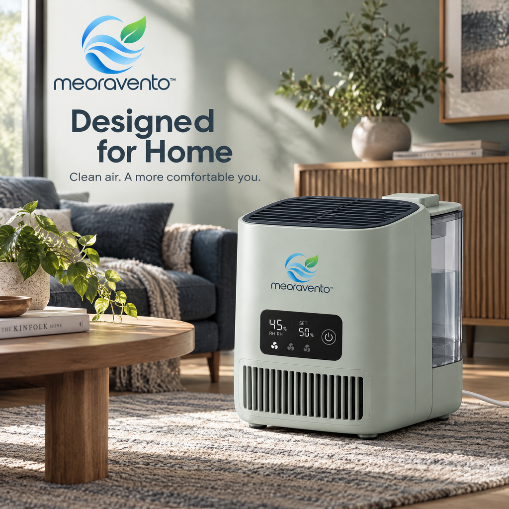 meoravento™ Large Room Evaporative Humidifier — product image 03