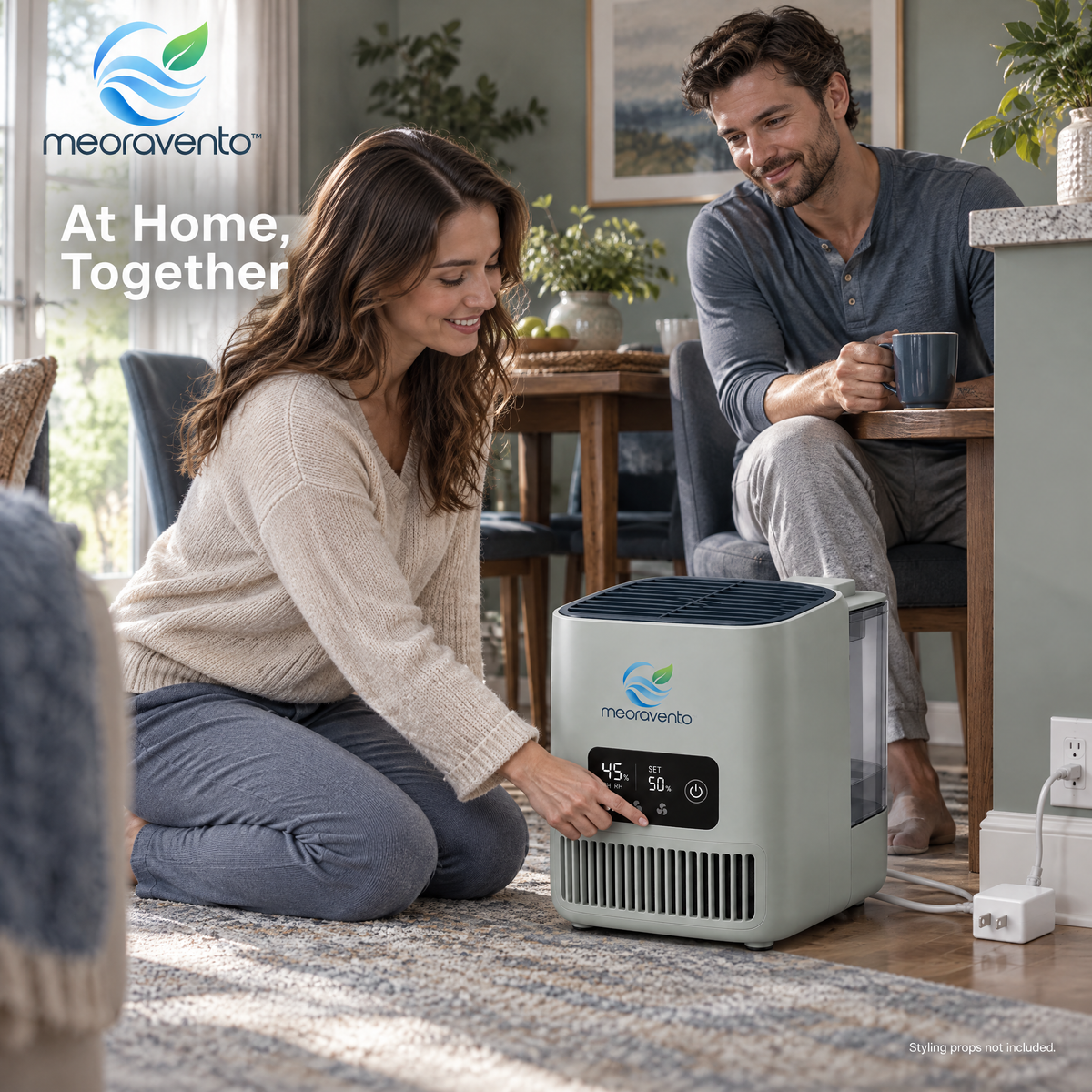 meoravento™ Large Room Evaporative Humidifier — product image 11