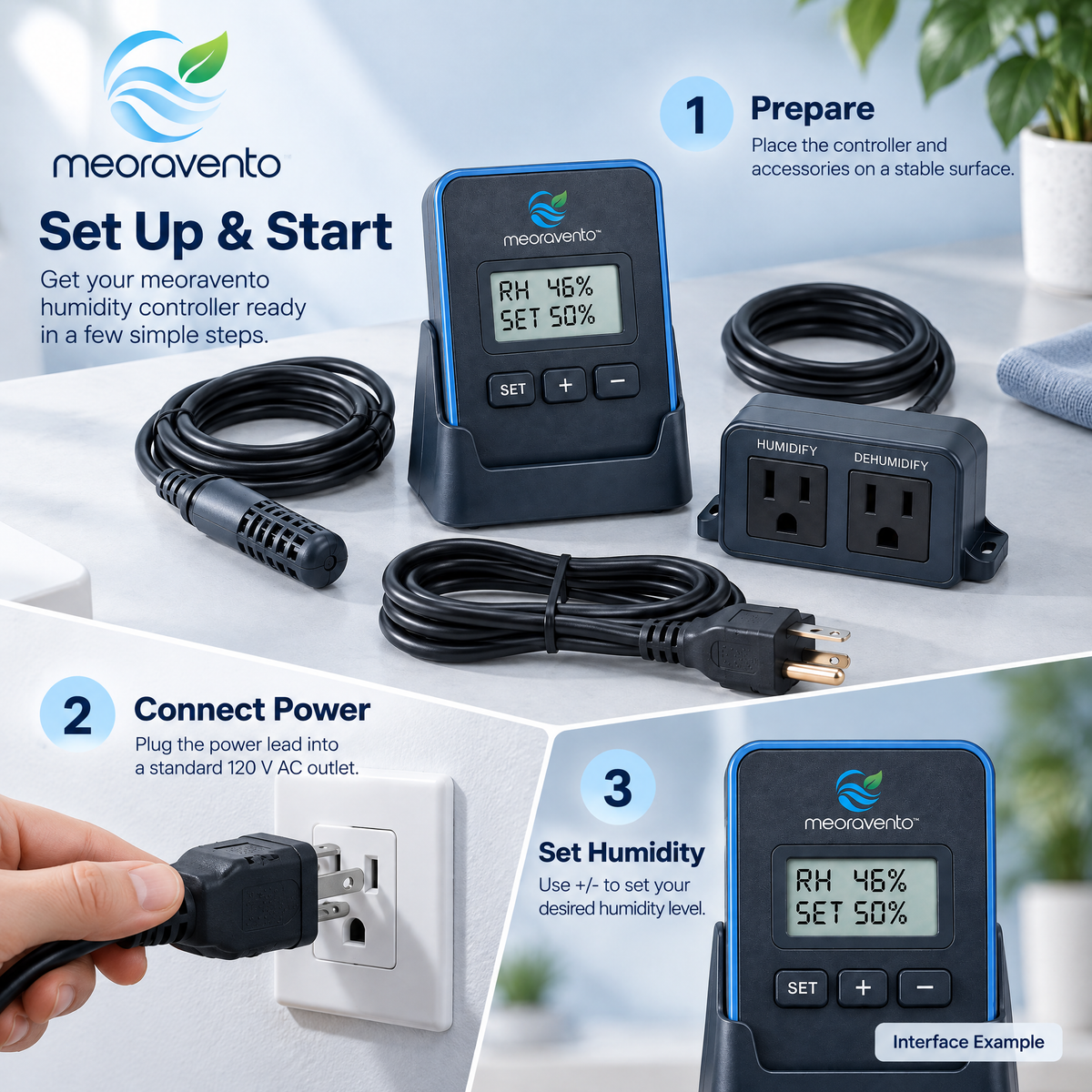 meoravento™ Smart Humidity Controller — product image 08