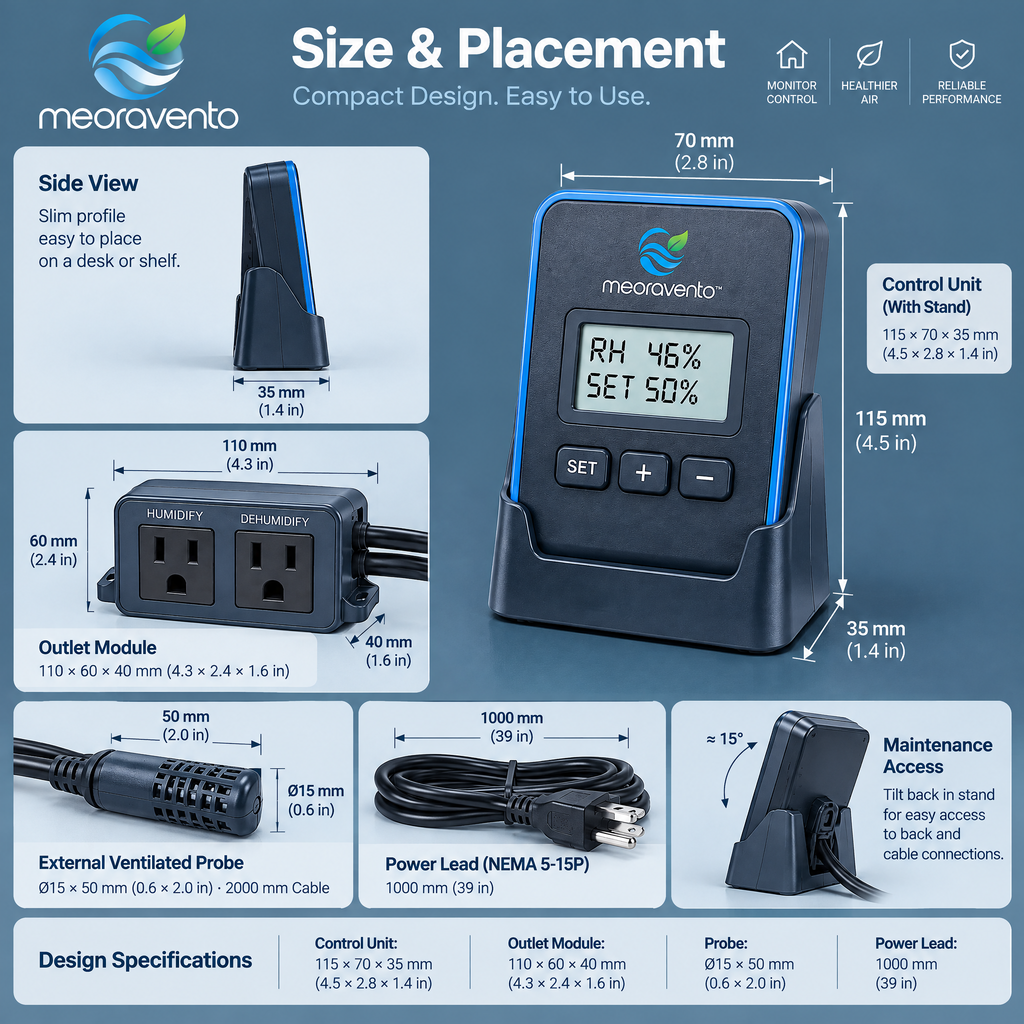 meoravento™ Smart Humidity Controller — product image 10