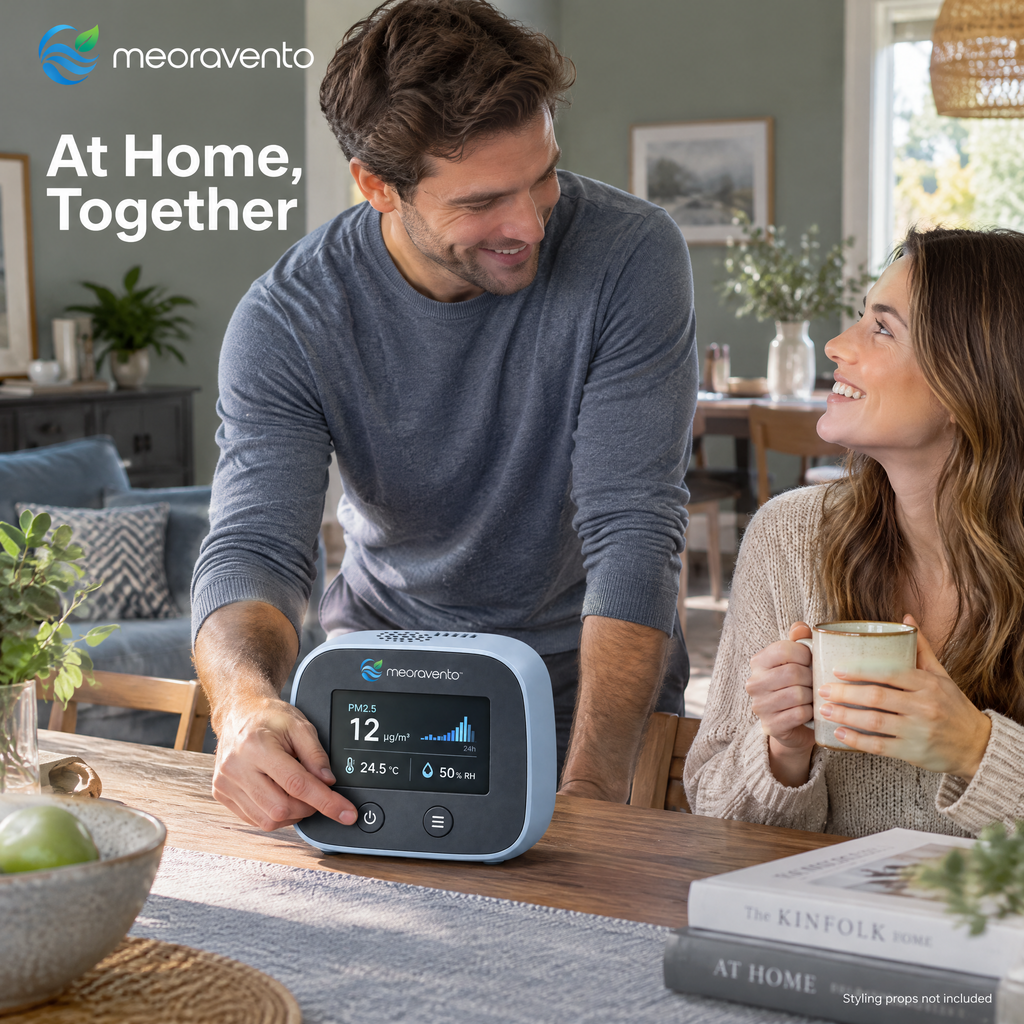 meoravento™ Smart Indoor Air Quality Monitor — product image 11